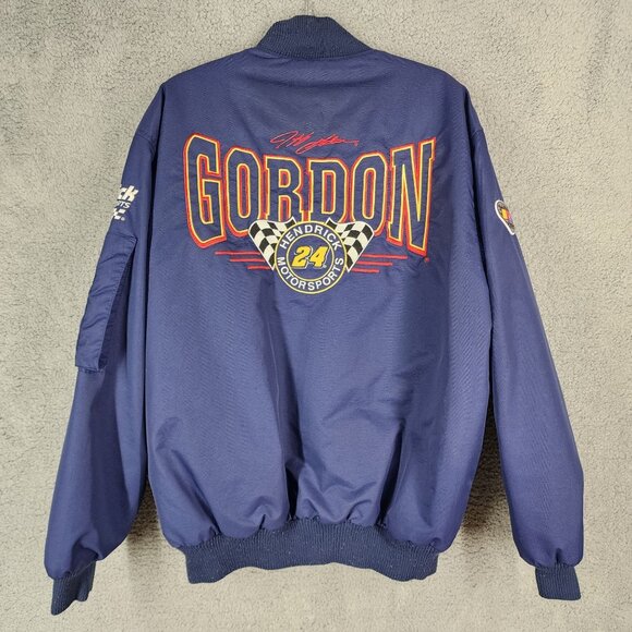 VTG Chase Authentic Jeff Gordon Hendrick Motorsports DuPont Large Blue Jacket - Picture 4 of 8